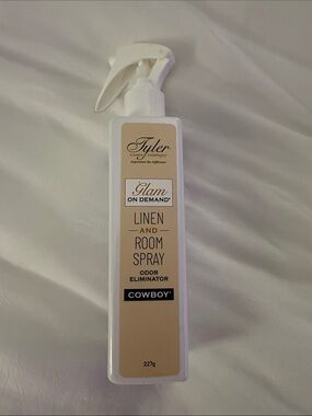 Tyler Candle Linen and Room Spray Non Aerosol - Cowboy